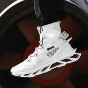 Men's Casual Sneakers Breathable Mesh Luxury Trainer Race Shoes Fashion Loafers Running Tenis Krasovki Air Mesh Lining Sweat-Absorbant