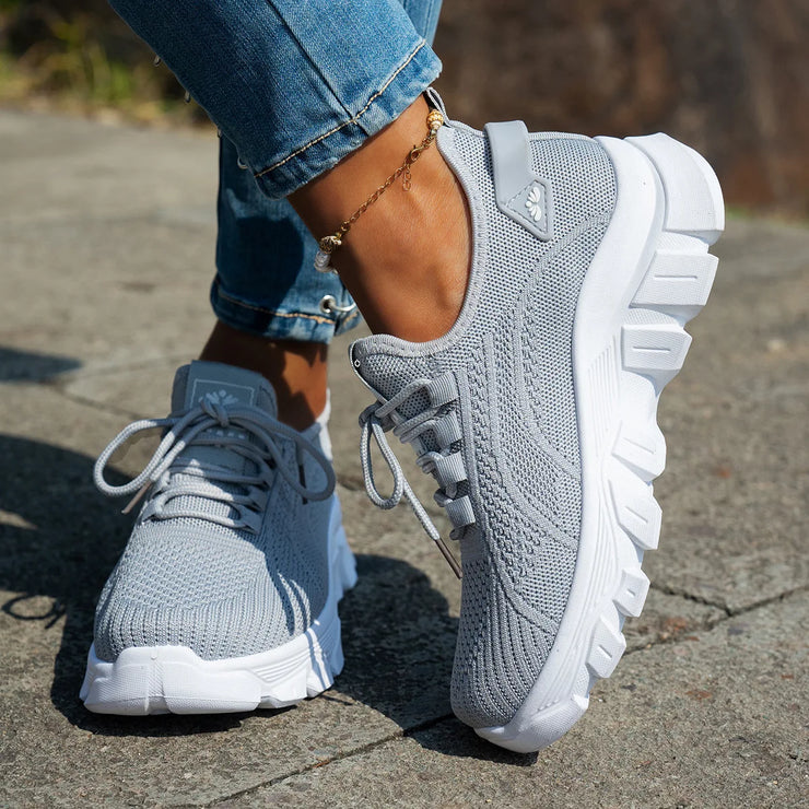 Mesh Breathable Sneakers For Women Comfortable And Lightweight