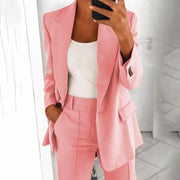 Eye-Catching Women's Fashion Oversize Cardigan Lapel Suit Coat: Leisure Temperament Blazers Jacket for Tailored Style