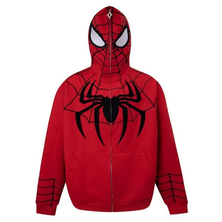 Halloween Spiderman Hoodies  Loose Comfortable Clothes Superhero Spider Man T