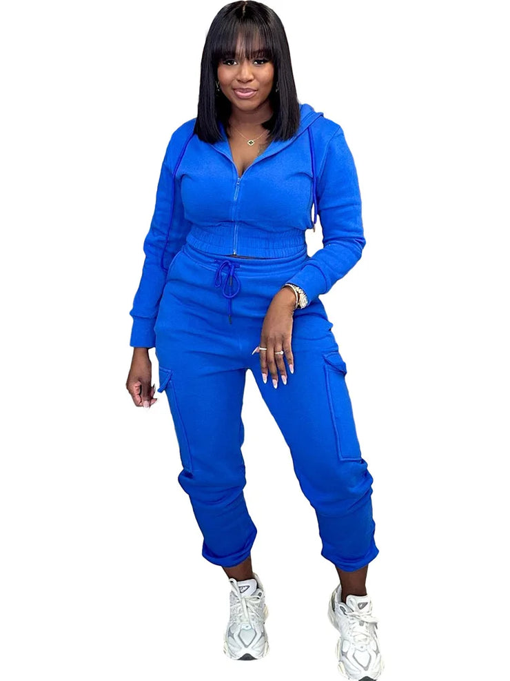 Women Sport Suit Matching Tracksuit Casual Top and Pants Sets  Regular and  Plus Size