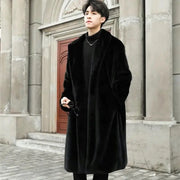 New imitation fox fur grass oversized plush men's coat,  autumn and winter  Jacket