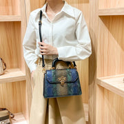 Women's Light Luxury Designer High Quality  Contrast Color Crossbody Bag