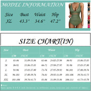 Women's Sexy Mesh Splicing Solid One-Piece Bikini Swimwear Wire-Free Support High-Waist Comfortable Fit