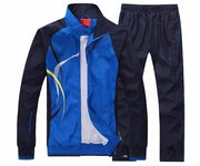 Men's Set Spring Autumn Jogging Sportswear Two Piece Sport Suit Jacket+Sweatpants Sweatsuit Men Basketball Tracksuit Clothing