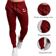 Men's Smiling Face Printed Sports Pants Casual Breathable Training Fitness Jogging Thin Eye-Catching Anime Sportswear