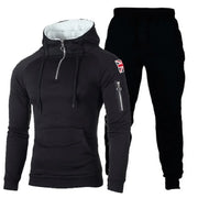 Men's  casual gym fitness outdoor jogging sportswear, Hoodie Tracksuits