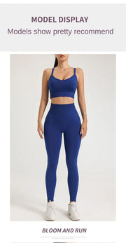 Women's High-Waist Yoga Leggings Quick Dry Breathable Sports Underwear Fitness Training Pants in Assorted Colors by NAQIYAYABEI