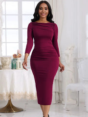 Eye Catching Short Length Women's Evening Party Dress  Ideal for Fall Season