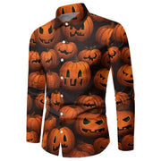 Shirt Halloween Theme Long Sleeves