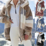 Women Oversize Teddy Bear Coat Warm Thickening Fleece Faux Fur Coats Winter Jacket