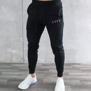 Men's Muscle Fitness Casual Sports Pants Breathable Lightweight Running Trousers Eye-Catching Outdoor Small Footwear Trend Summer