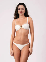 Women's 3 Piece Bikini Set Spaghetti Strap Swimsuit Sexy High Split Long Skirt Beachwear Polyester Bathing Suit