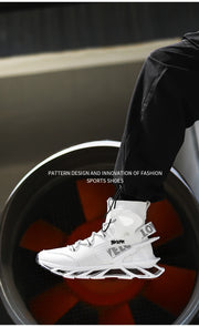 Men's Casual Sneakers Breathable Mesh Luxury Trainer Race Shoes Fashion Loafers Running Tenis Krasovki Air Mesh Lining Sweat-Absorbant