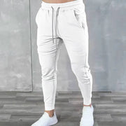 Men's Muscle Fitness Casual Sports Pants Breathable Lightweight Running Trousers Eye-Catching Outdoor Small Footwear Trend Summer