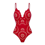3Pcs Laser Cut Swimsuit Women Sexy Bikini Push Up Swimwear High Waisted Biquini Female Hollow Bathing Suit Bodysuit Beachwear