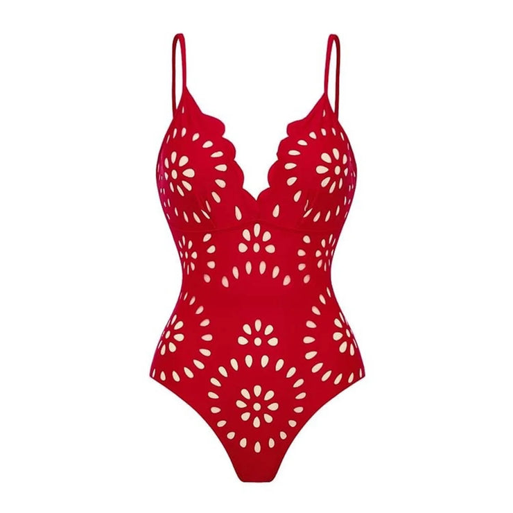 3Pcs Laser Cut Swimsuit Women Sexy Bikini Push Up Swimwear High Waisted Biquini Female Hollow Bathing Suit Bodysuit Beachwear