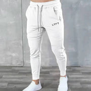Men's Muscle Fitness Casual Sports Pants Breathable Lightweight Running Trousers Eye-Catching Outdoor Small Footwear Trend Summer
