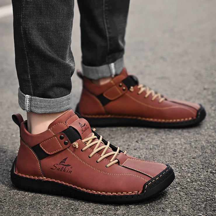 Handmade Breathable Leather Men&
