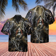 Men's Halloween Hawaiian Shirts Chucky Michael Myers 3d Print Shirts