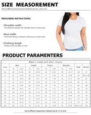 Women's Casual round Neck T-shirt Letter Print Spring Summer Comfortable Loose Short Sleeve Fashion Top
