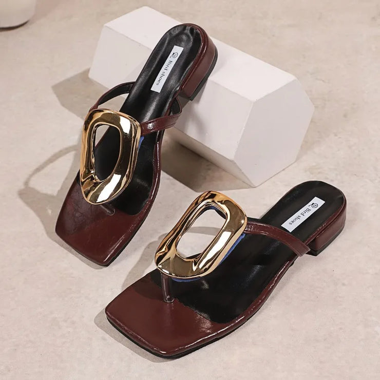 Summer Beach Luxury Flats Women&