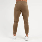 Men's Solid Color Fitness Trousers Spring Summer Casual Elastic Ankle-Length Pants Navy Blue Black Light Gray Brown