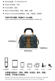 Women's Light Luxury Designer High Quality  Contrast Color Crossbody Bag