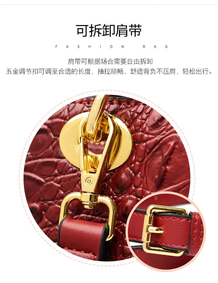 Women High Quality Luxury Brand Designer Leather Handbags