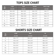 Men's Mesh T-shirt Sweatpants  Casual Short-sleeved T-shirt Sportswear Set