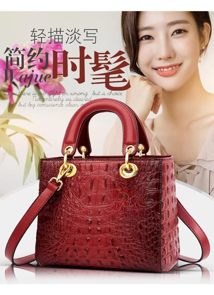 Women High Quality Luxury Brand Designer Leather Handbags