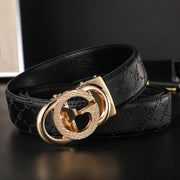 Women High Quality Designers Business Luxury Genuine Leather Belt