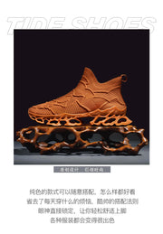 Men's Casual Sneakers Breathable Mesh Luxury Trainer Race Shoes Fashion Loafers Running Tenis Krasovki Air Mesh Lining Sweat-Absorbant
