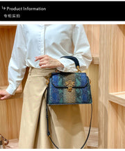 Women's Light Luxury Designer High Quality  Contrast Color Crossbody Bag