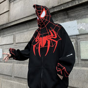 Halloween Spiderman Hoodies  Loose Comfortable Clothes Superhero Spider Man T