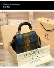 Women's Light Luxury Designer High Quality  Contrast Color Crossbody Bag