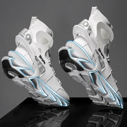Men's Casual Sneakers Breathable Mesh Luxury Trainer Race Shoes Fashion Loafers Running Tenis Krasovki Air Mesh Lining Sweat-Absorbant