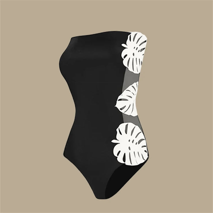 3Pcs Laser Cut Swimsuit Women Sexy Bikini Push Up Swimwear High Waisted Biquini Female Hollow Bathing Suit Bodysuit Beachwear