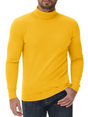 high neck knitted sweater slim fit casual long sleeve pullover