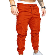 Men's 3XL Fitness Jogger Pants Soft Cotton Polyester Drawstring Harem Gym Workout Sweatpants for Autumn Running Bodybuilding