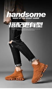 Men's Casual Sneakers Breathable Comfortable Running Shoes Fashion Loafers Tenis Luxury Trainer Race Shoes for All Seasons
