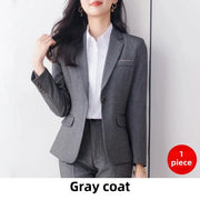 Elegant Black Western-Style Suit Jacket for Women Professional Fashionable Workwear Ideal for Interviews And Office Settings