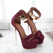 Women Sexy 16CM Platform High Heels Party Shoes