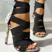 Women Sandal High Heels Gladiator Party Pumps Shoes