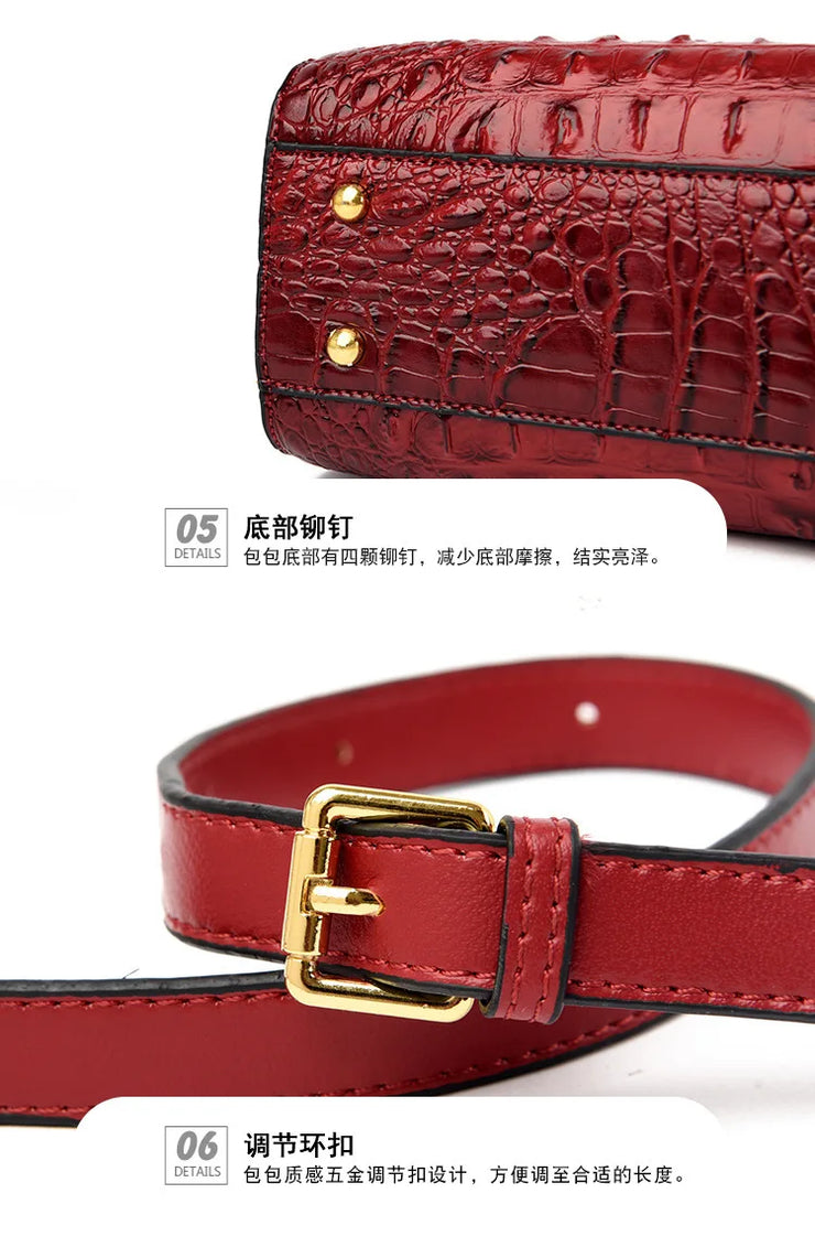 Women High Quality Luxury Brand Designer Leather Handbags