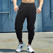 Men's Quick Dry Breathable Running Pants Summer Casual Jogging Gym Fitness Sweatpants Bodybuilding Sports Trousers Polyester