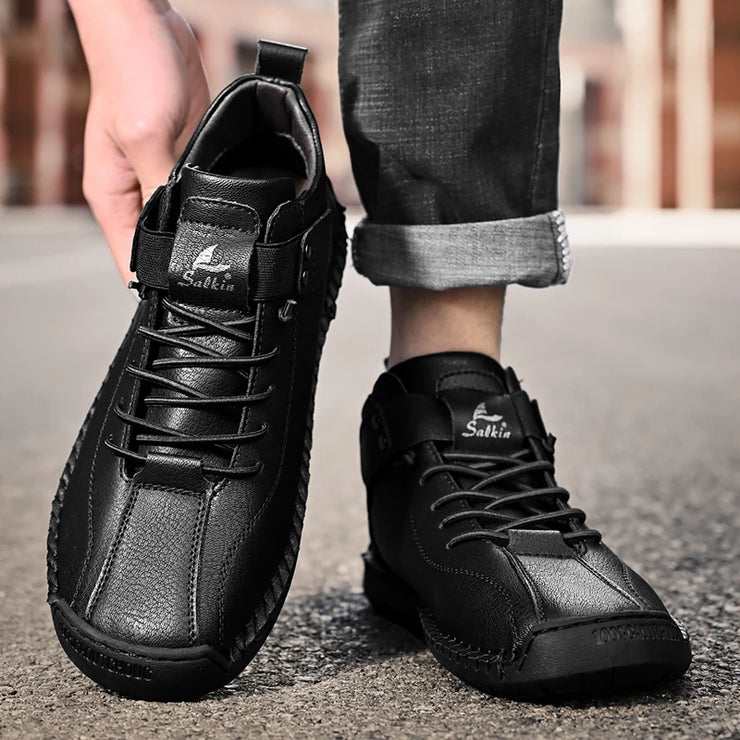 Handmade Breathable Leather Men&