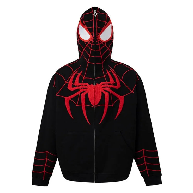 Halloween Spiderman Hoodies  Loose Comfortable Clothes Superhero Spider Man T