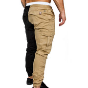 Men's 3XL Fitness Jogger Pants Soft Cotton Polyester Drawstring Harem Gym Workout Sweatpants for Autumn Running Bodybuilding