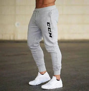 Men Printed Joggers Sweatpants Breathable Casual Sport Fitness Gym Trousers Autumn Running Pants with Pockets Drawstring Closure